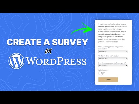 How to Create a Survey on WordPress