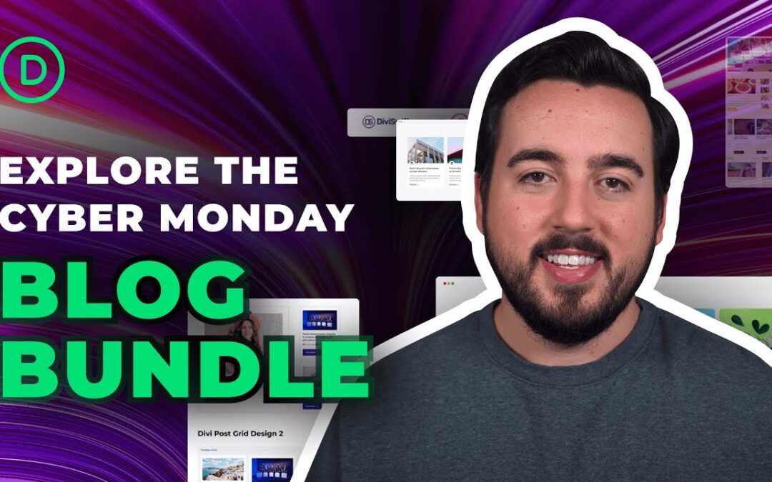 Cyber Monday Blog Booster Bundle!