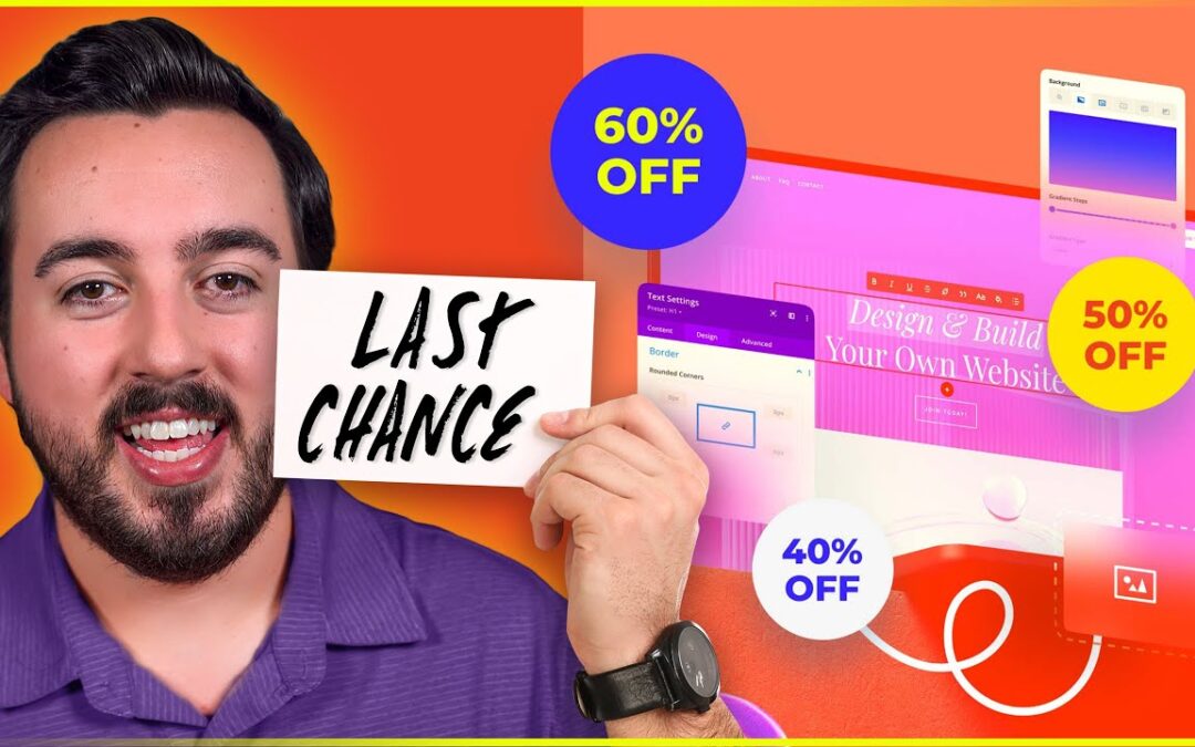 😱 Last Chance! The Divi Cyber Monday Sale Ends Today