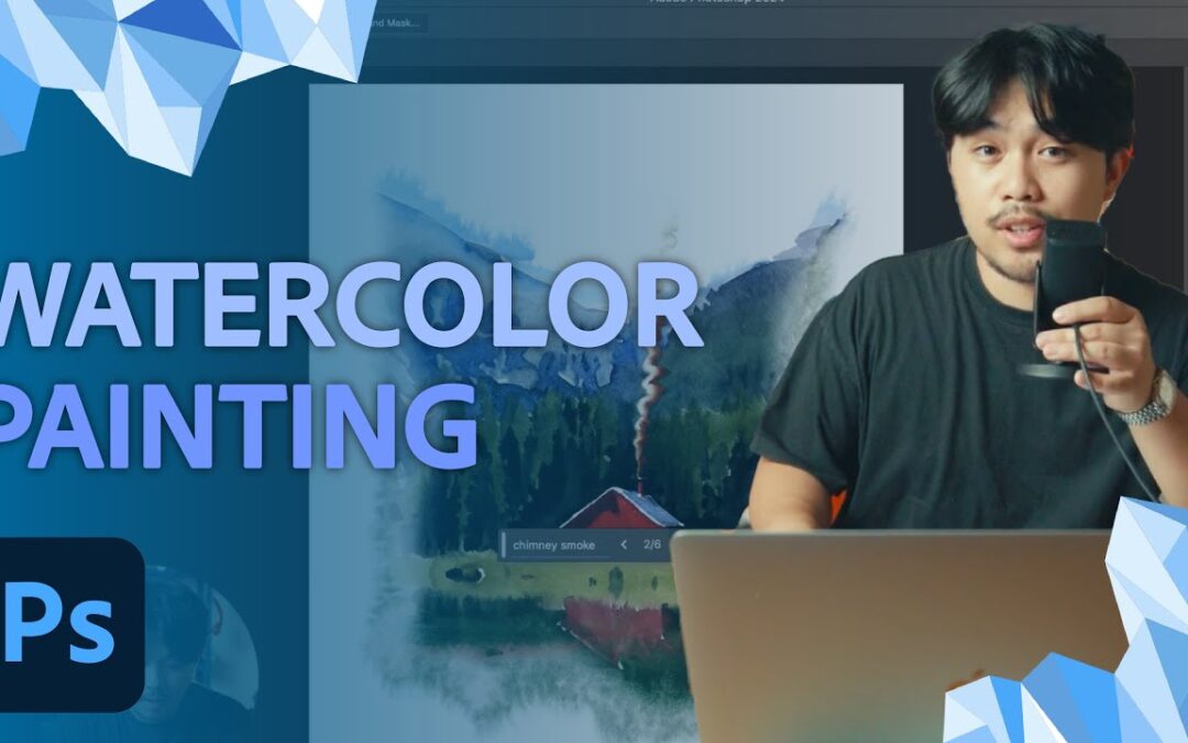 How to Create Watercolor Paintings | Photoshop Icebreakers | Adobe