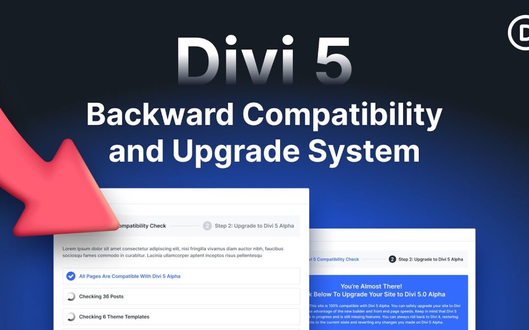 Divi 5 Migration & Backward Compatibility