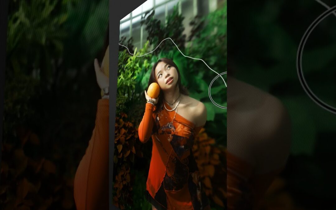 Use Photoshop AI to Enhance Photos 👀🍊✨ #shorts #photoshop