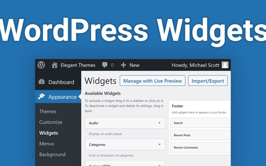 WordPress Widgets: The Complete Guide