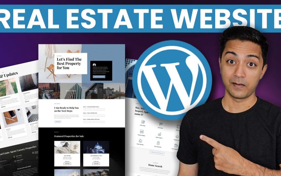 How to Make a Real Estate Website with WordPress in 2024